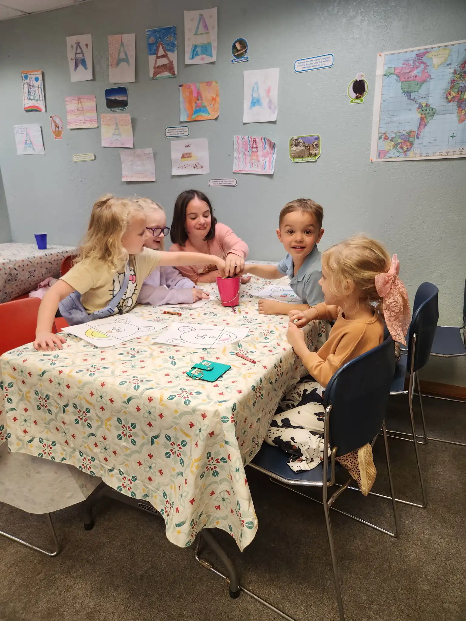 A Church in Guthrie, OK | Guthrie Nazarene Church kids table